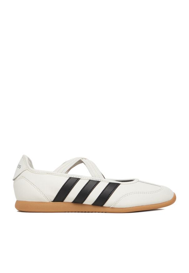 Adidas - adidas Baleriny CEO-BARREDA MARY JANE J JP6736 Biały. Kolor: biały. Materiał: materiał