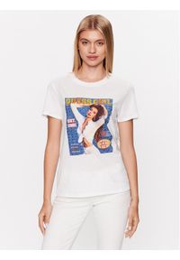 Guess T-Shirt Girl Easy W3GI18 K9SN1 Biały Regular Fit. Kolor: biały #1