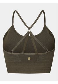 Athlecia Biustonosz sportowy Foan W Seamless Bra EA203440 Zielony. Kolor: zielony. Materiał: syntetyk