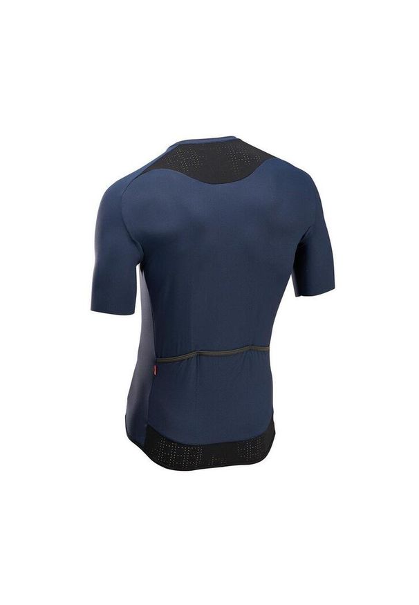 Koszulka rowerowa męskie NORTHWAVE ESSENCE JERSEY SHORT SLEEVE. Kolor: niebieski. Materiał: jersey