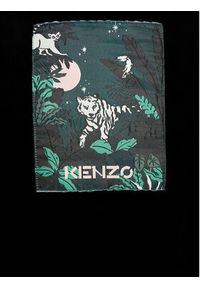 Kenzo kids - Kenzo Kids Sukienka codzienna K12065 Czarny Regular Fit. Okazja: na co dzień. Kolor: czarny. Materiał: syntetyk. Typ sukienki: proste. Styl: casual