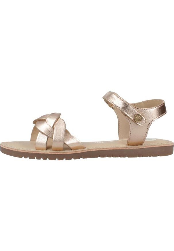 Gioseppo - Sandały GIOSEPPO 75332G Brąz. Kolor: wielokolorowy, brązowy, zielony. Materiał: skóra. Sezon: lato