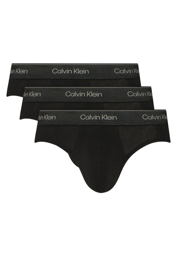 Calvin Klein Underwear Komplet slipów LV00NB4574 Czarny. Kolor: czarny. Materiał: bawełna