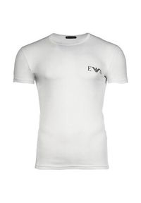 Emporio Armani T-Shirt 30554 Biały Slim Fit. Kolor: biały