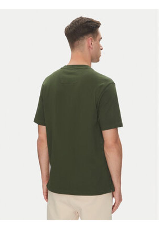 BOSS T-Shirt 50538112 Zielony Regular Fit. Kolor: zielony. Materiał: bawełna