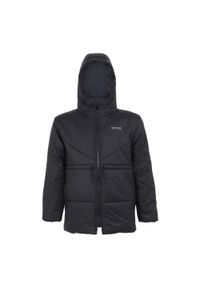 Regatta - Kurtka Dziecięca Rurie Padded Jacket. Kolor: czarny. Materiał: puch. Styl: sportowy
