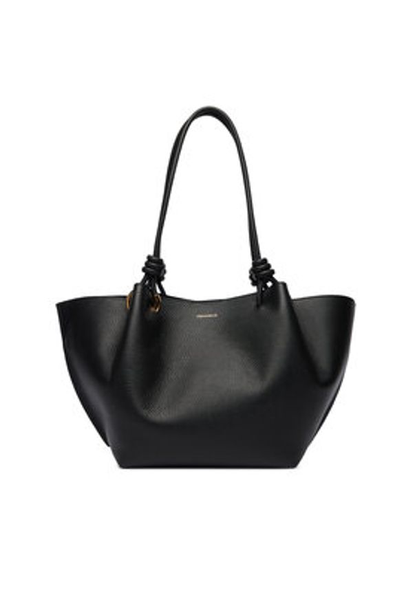 Coccinelle Torebka U07 Coccinellefinn E1 U07 11 02 01 Czarny. Kolor: czarny. Materiał: skórzane