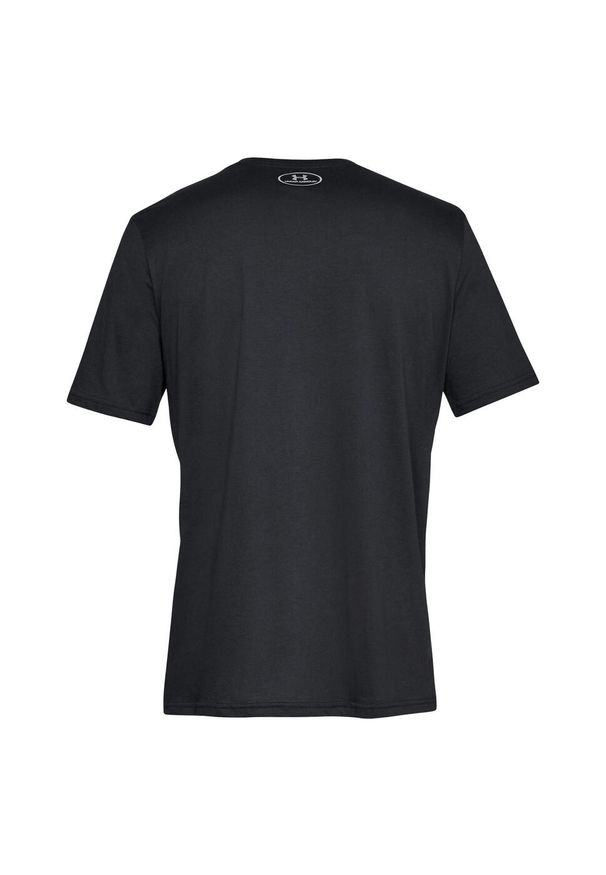 Under Armour - T-shirt Męski Logo Sportstyle. Kolor: czarny. Sport: turystyka piesza