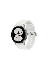 SAMSUNG - Smartwatch Samsung Galaxy Watch 4 40mm srebrny (R860). Rodzaj zegarka: smartwatch. Kolor: srebrny. Styl: sportowy, klasyczny, elegancki #1