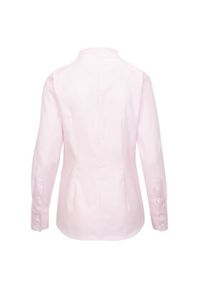 Seidensticker Koszula 60.080644 Różowy Slim Fit. Kolor: różowy. Materiał: bawełna #4