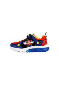 Buty dziecięce Geox Ciberdron. Kolor: czerwony, wielokolorowy, niebieski