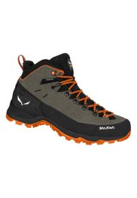 Buty Trekkingowe Męskie Salewa Alp Mate Winter Mid Ptx. Kolor: czarny, pomarańczowy, wielokolorowy. Materiał: zamsz, syntetyk, materiał. Sport: turystyka piesza #1