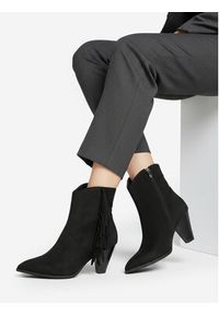 DeeZee Botki CEO-R25AW09076 Czarny. Kolor: czarny. Materiał: materiał #4