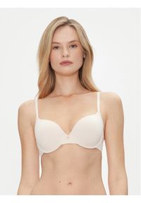 JOOP! Biustonosz z fiszbiną 10223844 Beżowy. Kolor: beżowy. Materiał: syntetyk