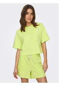 only - ONLY Bluza 15293691 Zielony Regular Fit. Kolor: zielony. Materiał: bawełna