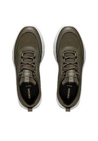 Geox Sneakersy U Spherica Actif U45BAD 0119B C3009 Khaki. Kolor: brązowy. Materiał: materiał