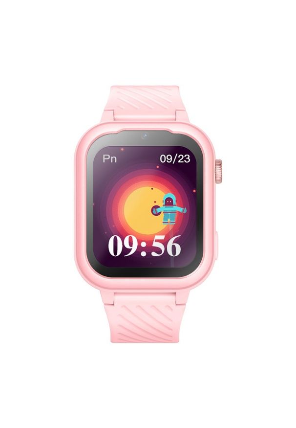 GARETT - Garett Kids Essa 4G Różowy. Rodzaj zegarka: smartwatch. Kolor: różowy. Styl: młodzieżowy