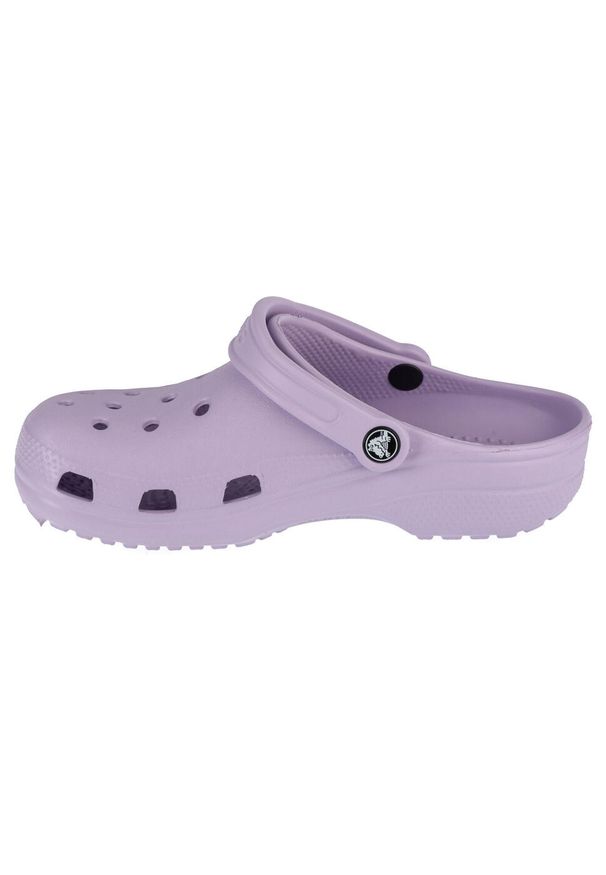 Buty do chodzenia damskie Crocs Classic. Kolor: fioletowy. Materiał: materiał, syntetyk