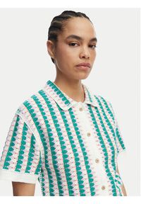 Banana Moon Koszula Avila Bloomday MXN47 Zielony Regular Fit. Kolor: zielony. Materiał: bawełna #4