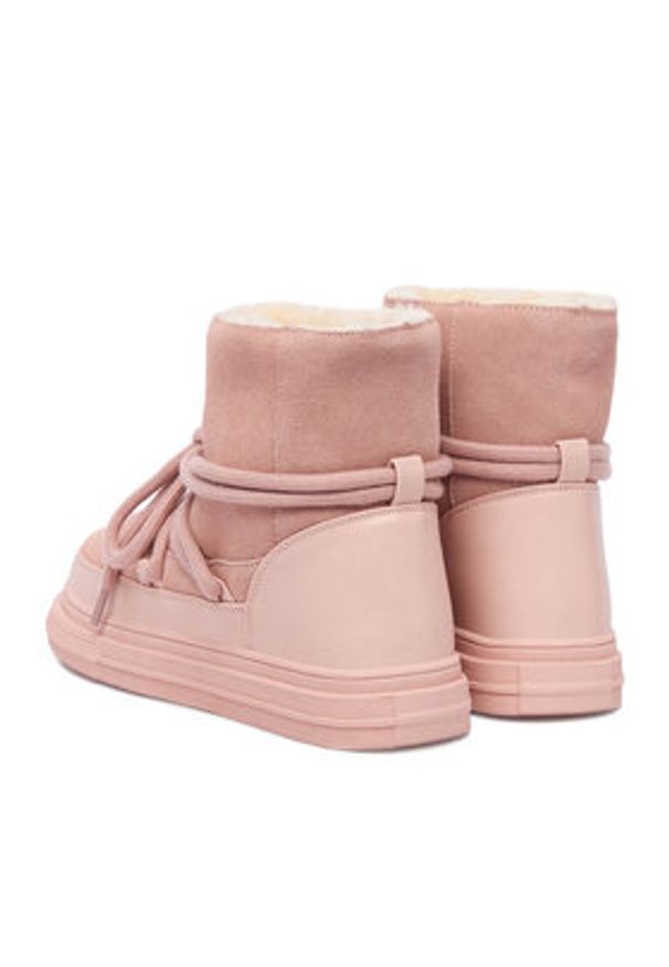 DeeZee Śniegowce DZN-025 Różowy. Kolor: różowy. Materiał: materiał