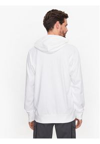 Adidas - adidas Bluza Essentials Logo IJ8573 Biały Regular Fit. Kolor: biały. Materiał: bawełna #10