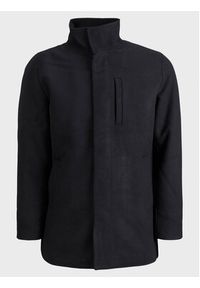 Jack & Jones - Jack&Jones Płaszcz wełniany Dunham 12189349 Czarny Regular Fit. Kolor: czarny. Materiał: wełna, syntetyk #7