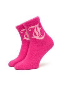Juicy Couture Zestaw 2 par wysokich skarpet damskich JCAXS225719 Kolorowy. Materiał: poliester, materiał. Wzór: kolorowy #3