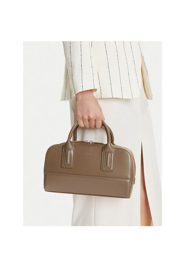 Gino Rossi - Torebka GINO ROSSI. Kolor: beżowy