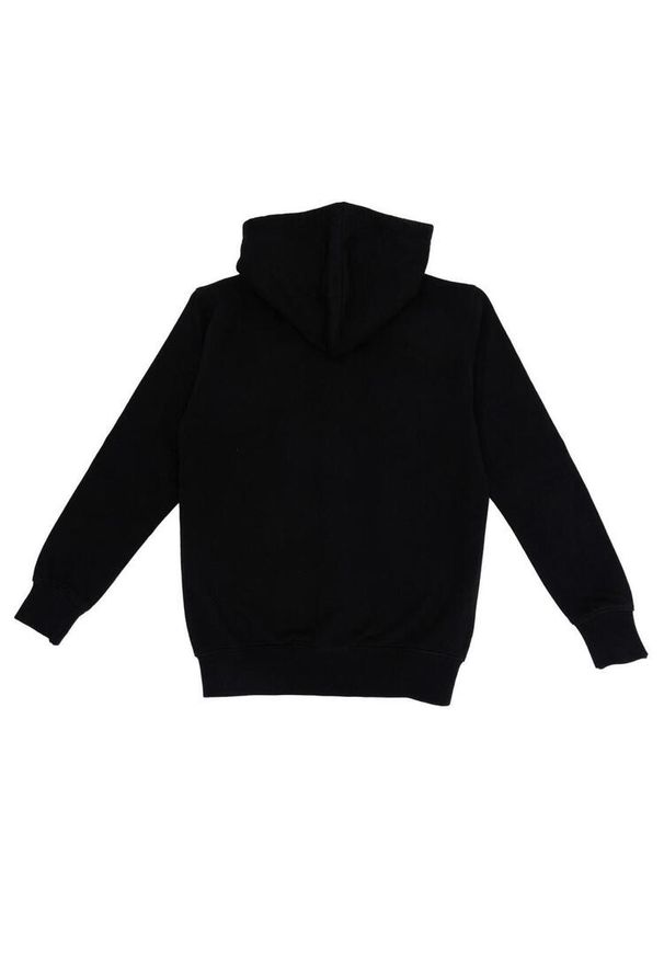LEONE 1947 APPAREL - Bluza dziecięca z kapturem i zamkiem Basic. Typ kołnierza: kaptur. Kolor: czarny. Sport: joga i pilates