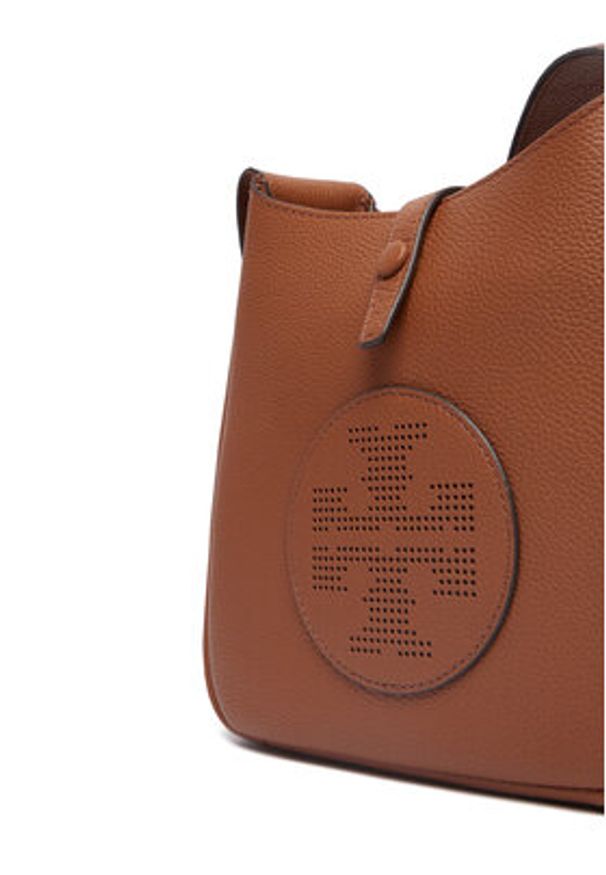 Tory Burch Torebka Miller Swing 185793 Brązowy. Kolor: brązowy. Materiał: skórzane
