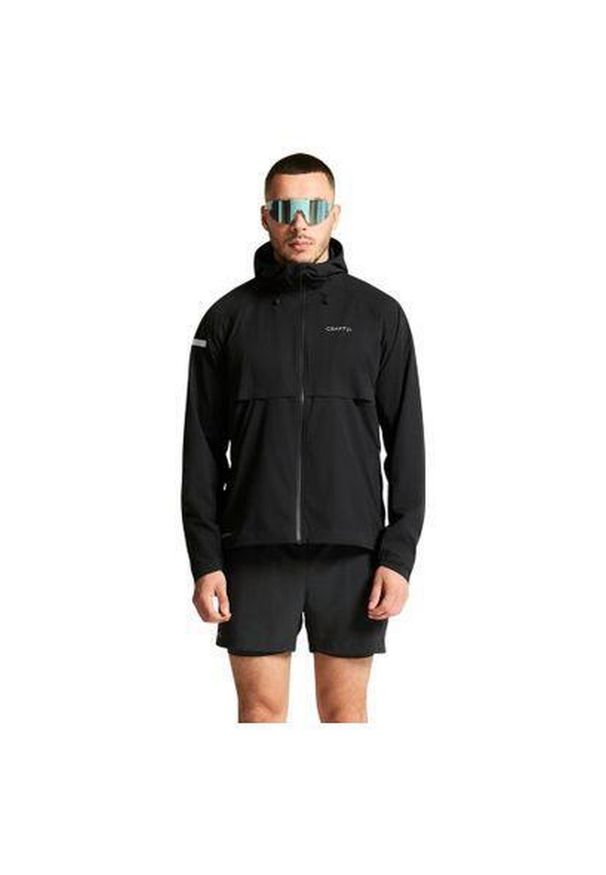 Kurtka wodoodporna Craft Pro Hydro 3. Kolor: czarny. Sezon: zima. Sport: bieganie