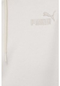 Puma bluza 848332 damska kolor biały z kapturem z aplikacją. Typ kołnierza: kaptur. Kolor: biały. Materiał: materiał. Długość rękawa: długi rękaw. Długość: długie. Wzór: aplikacja #3