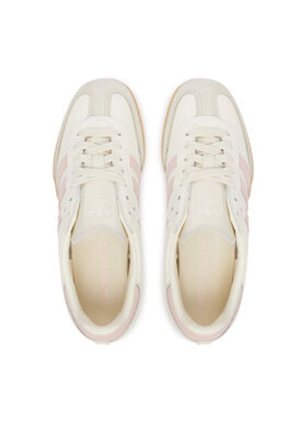 Adidas - adidas Sneakersy Samba Og IH9059 Écru. Kolor: kremowy. Materiał: skóra