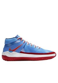 Buty koszykarskie męskie Nike KD 13 Hardwood Classics. Wysokość cholewki: za kostkę. Zapięcie: sznurówki. Kolor: wielokolorowy, niebieski. Materiał: materiał, syntetyk, tkanina. Szerokość cholewki: normalna