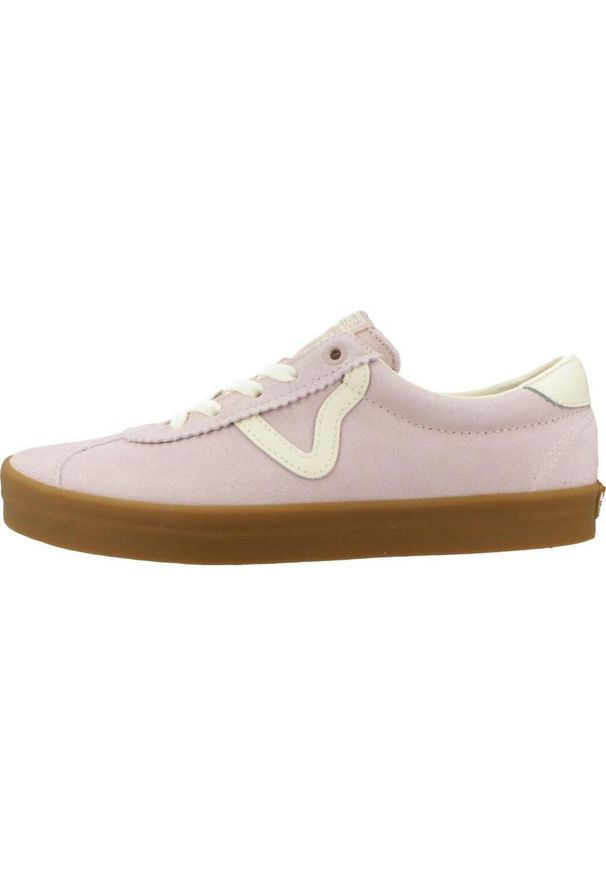 Tenisówki Vans Model Sport Low Kolor Rose. Kolor: różowy. Materiał: zamsz, tkanina. Styl: sportowy