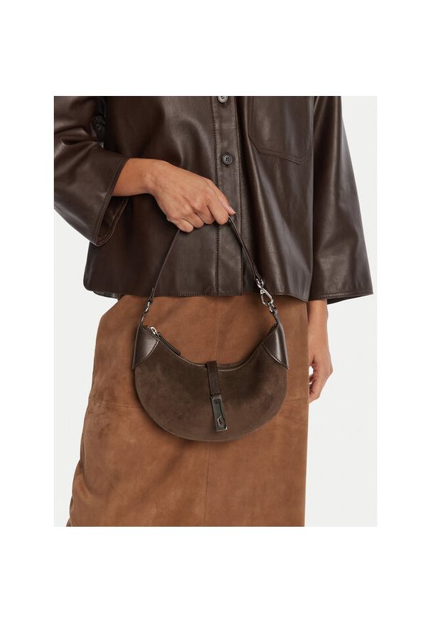 Torebka Polo Ralph Lauren. Kolor: brązowy