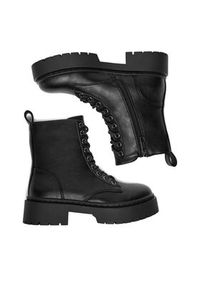 DeeZee Trzewiki CEO-HY2507-2A Czarny. Kolor: czarny. Materiał: materiał #8