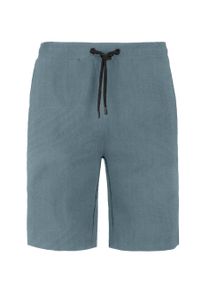 Volcano - Klasyczne szorty dresowe M-MERO. Okazja: na co dzień. Kolor: niebieski. Materiał: dresówka. Długość: krótkie. Styl: klasyczny #1