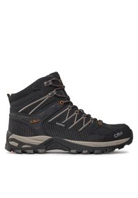 CMP Trekkingi Rigel Mid Trekking Shoes Wp 3Q12947 Czarny. Kolor: czarny. Materiał: zamsz, skóra. Sport: turystyka piesza