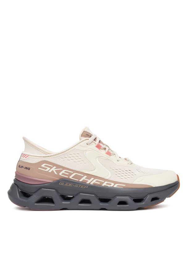 skechers - Skechers Sneakersy Glide-Step Altus- 150510/NTGY Beżowy. Kolor: beżowy. Materiał: materiał