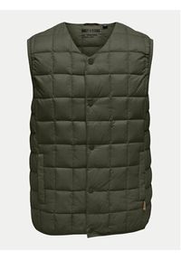 Only & Sons Kamizelka Gavin 22030622 Zielony Regular Fit. Kolor: zielony. Materiał: syntetyk #8