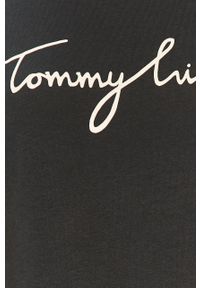 TOMMY HILFIGER - Tommy Hilfiger - T-shirt. Okazja: na co dzień. Kolor: niebieski. Materiał: bawełna, dzianina. Wzór: nadruk. Styl: casual #2