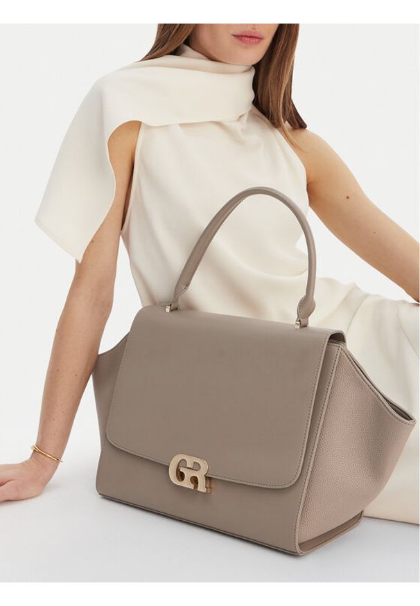 Gino Rossi - GINO ROSSI Torebka EO-KY-183 Beżowy. Kolor: beżowy