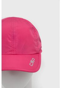 CMP czapka kolor różowy z nadrukiem. Kolor: różowy. Wzór: nadruk #4