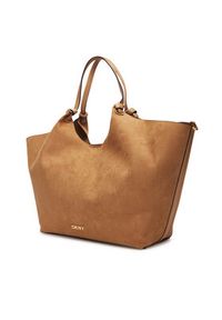 DKNY Torebka R52BME48 Brązowy. Kolor: brązowy. Materiał: skórzane