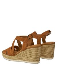 Geox Espadryle D Ponza D35GVC 00021 C6001 Brązowy. Kolor: brązowy. Materiał: zamsz, skóra #2