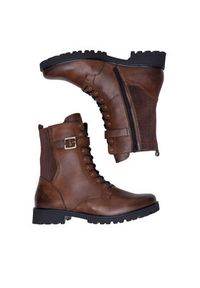 Remonte Trzewiki D8664-25 Brązowy. Kolor: brązowy. Materiał: skóra #7