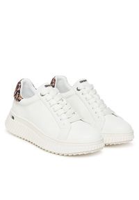 DKNY Sneakersy Lobeco K3510478 Biały. Kolor: biały. Materiał: skóra #4