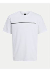Jack & Jones T-Shirt Fusion 12273120 Biały Regular Fit. Kolor: biały. Materiał: syntetyk, bawełna #4