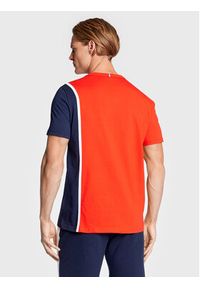 Le Coq Sportif T-Shirt 2220655 Czerwony Regular Fit. Kolor: czerwony. Materiał: bawełna #4